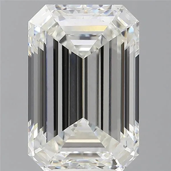 7.59ct Emerald Lab Grown Diamond (Colour G, Clarity VVS2, IGI Certified)