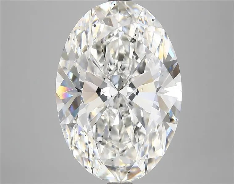 7.64ct Oval Lab Grown Diamond (Colour G, Clarity VS2, IGI Certified)