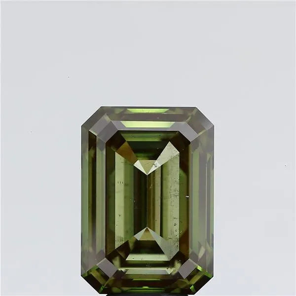7.65ct Emerald Lab Grown Diamond (Colour Fancy Vivid Green, Clarity SI2, Cut GD, IGI Certified)