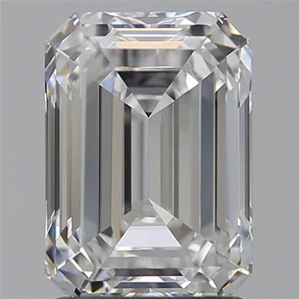 2.04ct Emerald Lab Grown Diamond (Colour D, Clarity VVS1, IGI Certified)