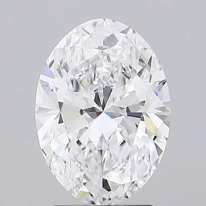 3.50ct Oval Lab Grown Diamond (Colour D, Clarity VVS1, IGI Certified)