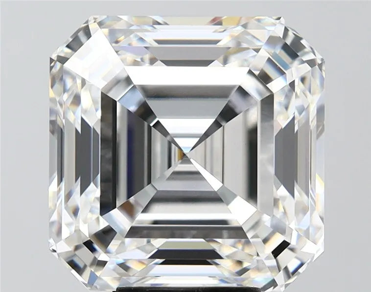 8.01ct Asscher Lab Grown Diamond (Colour E, Clarity VVS2, IGI Certified)
