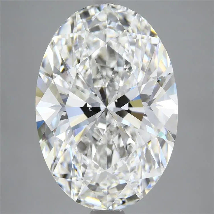8.01ct Oval Lab Grown Diamond (Colour E, Clarity VVS2, IGI Certified)