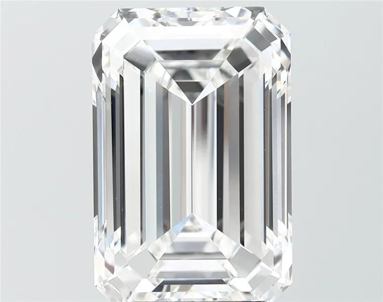 8.02ct Emerald Lab Grown Diamond (Colour E, Clarity VVS2, IGI Certified)