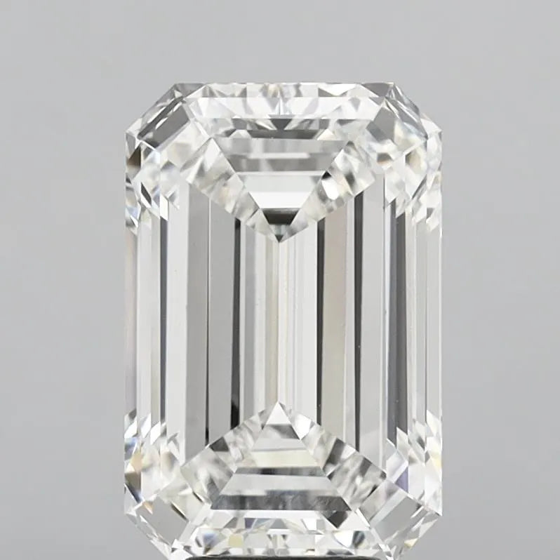 8.05ct Emerald Lab Grown Diamond (Colour F, Clarity VVS2, IGI Certified)
