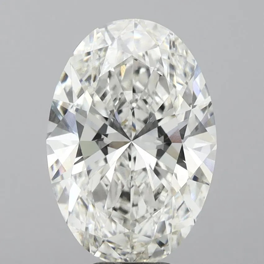 8.05ct Oval Lab Grown Diamond (Colour G, Clarity VVS2, IGI Certified)