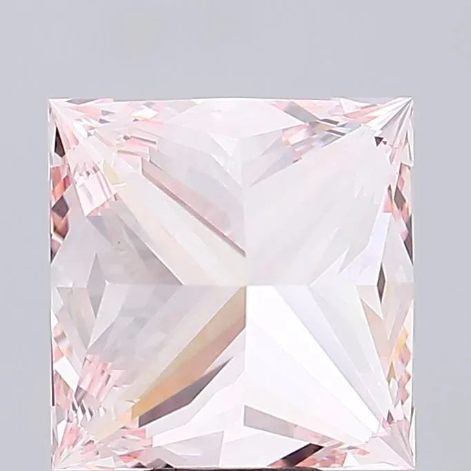 8.09ct Princess Lab Grown Diamond (Colour Fancy Vivid Pink, Clarity VS1, IGI Certified)