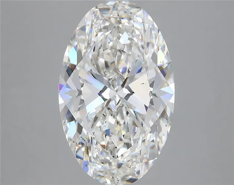 4.86ct Oval Lab Grown Diamond (Colour G, Clarity VS2, IGI Certified)