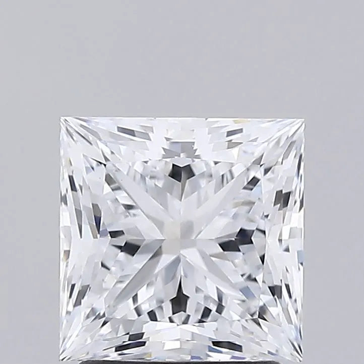 2.01ct Princess Lab Grown Diamond (Colour D, Clarity VVS2, IGI Certified)