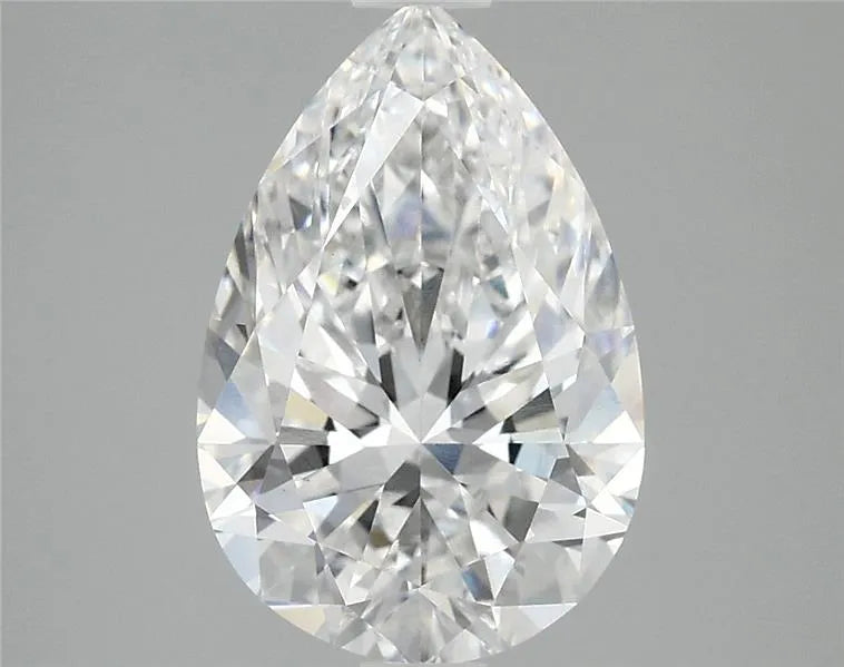 2.91ct Pear Lab Grown Diamond (Colour D, Clarity VVS2, IGI Certified)