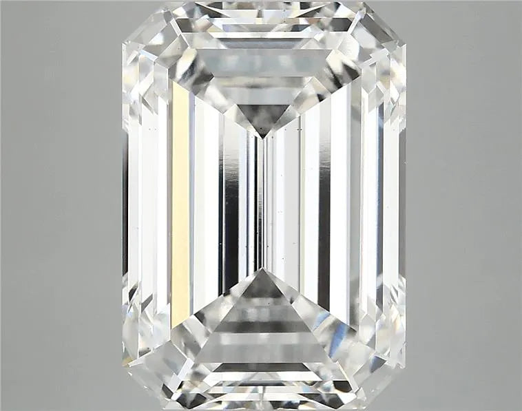 9.06ct Emerald Lab Grown Diamond (Colour F, Clarity VS2, IGI Certified)