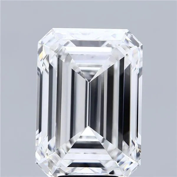 9.08ct Emerald Lab Grown Diamond (Colour E, Clarity VVS2, IGI Certified)