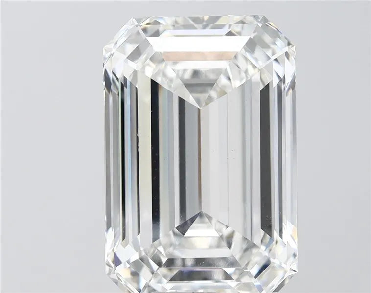 9.56ct Emerald Lab Grown Diamond (Colour F, Clarity VVS2, IGI Certified)