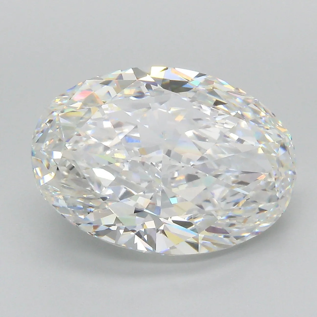 9.56ct Oval Lab Grown Diamond (Colour F, Clarity VVS2, IGI Certified)