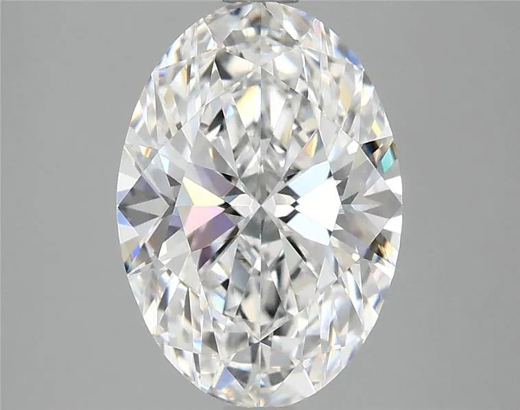 2.98ct Oval Lab Grown Diamond (Colour D, Clarity VVS2, IGI Certified)