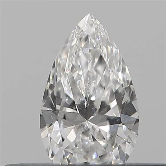 0.07ct Pear Natural Diamond (Colour F, Clarity SI1, Cut VG, IGI Certified)