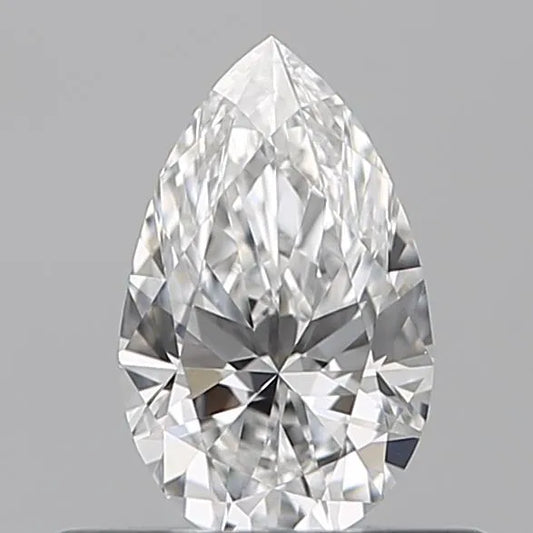0.09ct Pear Natural Diamond (Colour H, Clarity VVS2, Cut VG, IGI Certified)