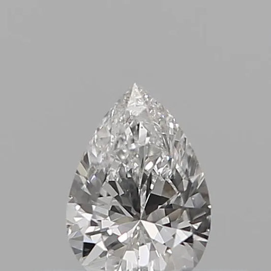 0.12ct Pear Natural Diamond (Colour E, Clarity VS1, Cut VG, IGI Certified)