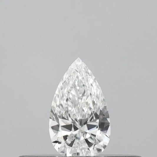 0.13ct Pear Lab Grown Diamond (Colour D, Clarity VS1, IGI Certified)