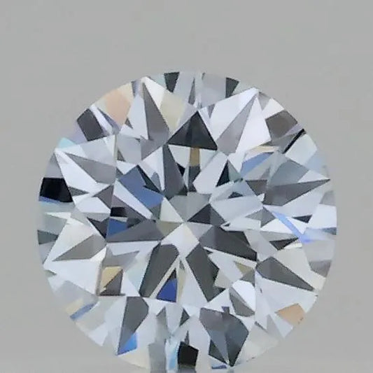 0.16ct Round Lab Grown Diamond (Colour Fancy Light Blue, Clarity VS1, Cut ID, IGI Certified)