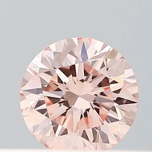 0.17ct Round Lab Grown Diamond (Colour Fancy Intense Pink, Clarity VVS2, Cut EX, IGI Certified)