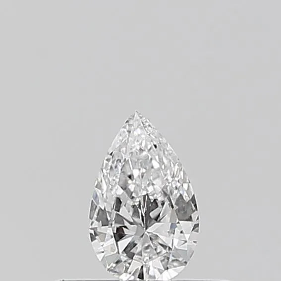 0.18ct Pear Natural Diamond (Colour D, Clarity SI2, GIA Certified)