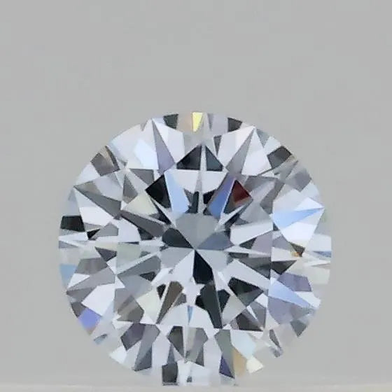 0.18ct Round Lab Grown Diamond (Colour Fancy Light Blue, Clarity VVS2, Cut EX, IGI Certified)