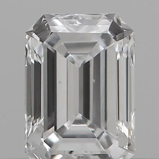 0.19ct Emerald Natural Diamond (Colour D, Clarity SI1, GIA Certified)