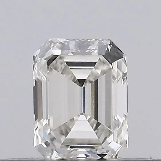 0.19ct Emerald Natural Diamond (Colour J, Clarity IF, GIA Certified)