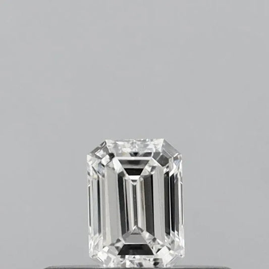 0.20ct Emerald Lab Grown Diamond (Colour F, Clarity VVS1, IGI Certified)