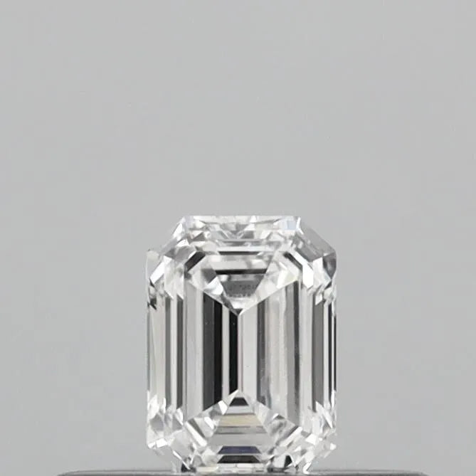 0.21ct Emerald Lab Grown Diamond (Colour D, Clarity VVS2, IGI Certified)