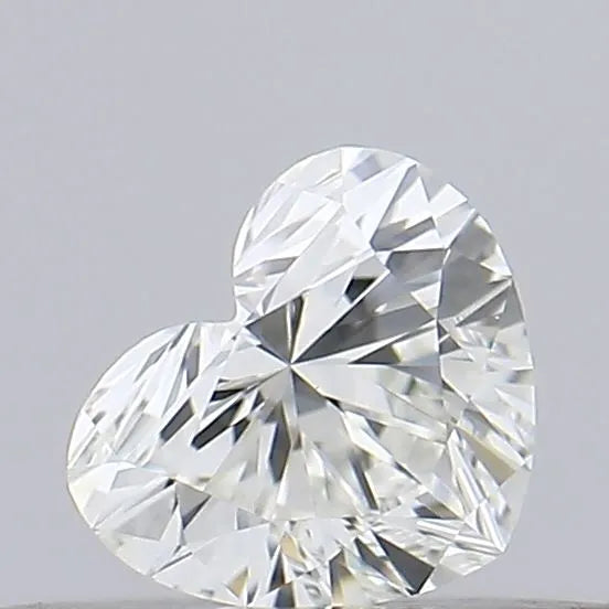 0.21ct Heart Natural Diamond (Colour J, Clarity VS1, GIA Certified)
