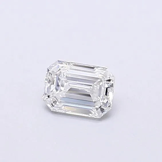 0.22ct Emerald Lab Grown Diamond (Colour D, Clarity VVS2, IGI Certified)