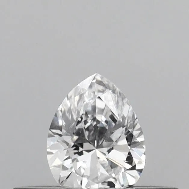 0.22ct Pear Lab Grown Diamond (Colour D, Clarity VVS2, IGI Certified)