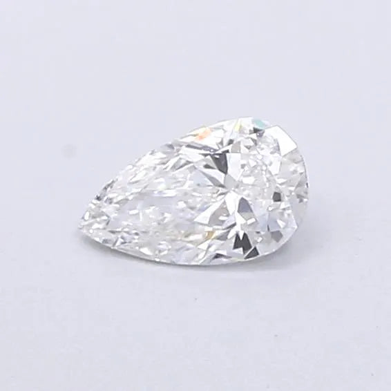 0.23ct Pear Lab Grown Diamond (Colour D, Clarity VVS2, IGI Certified)
