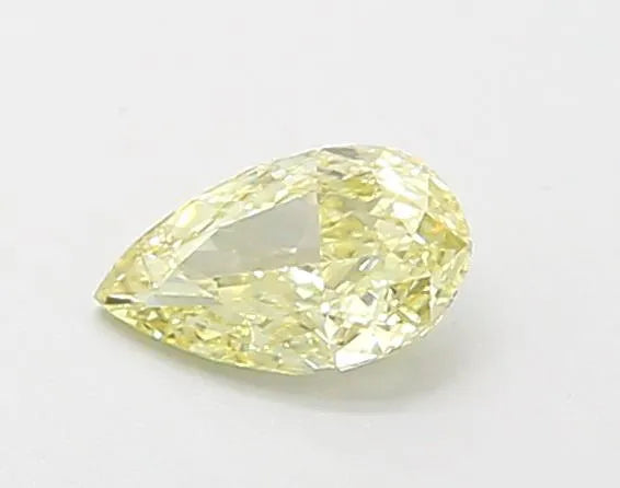 0.23ct Pear Lab Grown Diamond (Colour Fancy Light Yellow, Clarity VS1, IGI Certified)