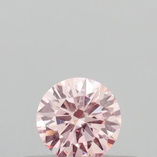 0.23ct Round Lab Grown Diamond (Colour Fancy Intense Pink, Clarity SI1, Cut VG, IGI Certified)