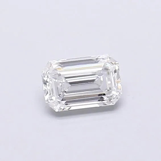 0.24ct Emerald Lab Grown Diamond (Colour D, Clarity VVS2, IGI Certified)