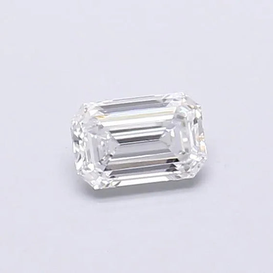 0.24ct Emerald Lab Grown Diamond (Colour D, Clarity VVS2, IGI Certified)