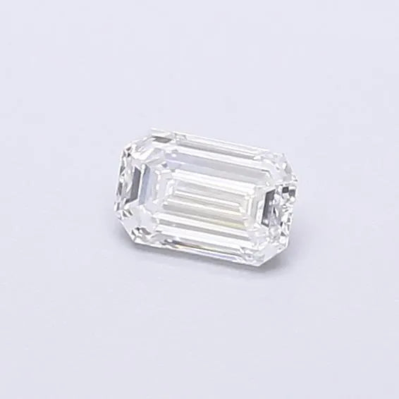 0.24ct Emerald Lab Grown Diamond (Colour D, Clarity VVS2, IGI Certified)