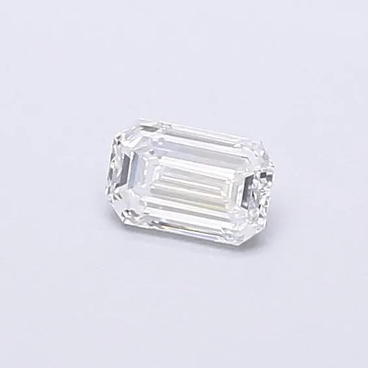 0.24ct Emerald Lab Grown Diamond (Colour D, Clarity VVS2, IGI Certified)