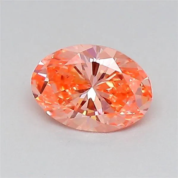 0.24ct Oval Lab Grown Diamond (Colour Fancy Vivid Pink, Clarity VVS2, IGI Certified)