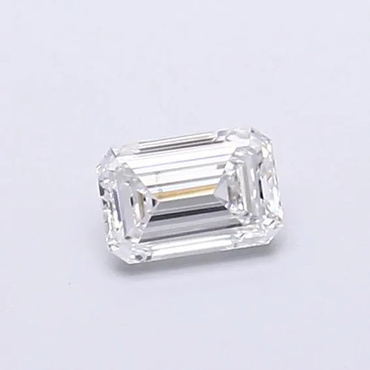 0.25ct Emerald Lab Grown Diamond (Colour D, Clarity VS1, IGI Certified)