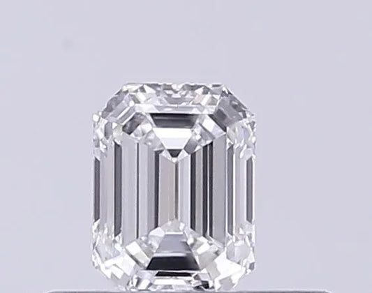 0.25ct Emerald Lab Grown Diamond (Colour E, Clarity VVS2, IGI Certified)