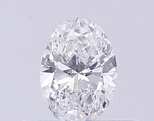0.25ct Oval Lab Grown Diamond (Colour E, Clarity VS1, IGI Certified)