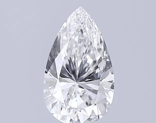 0.25ct Pear Lab Grown Diamond (Colour D, Clarity VVS2, IGI Certified)