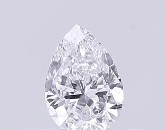0.25ct Pear Lab Grown Diamond (Colour D, Clarity VVS2, IGI Certified)