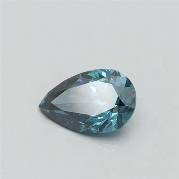 0.25ct Pear Lab Grown Diamond (Colour Fancy Deep Blue, Clarity SI1, IGI Certified)