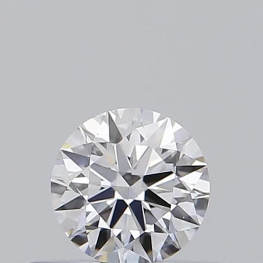 0.25ct Round Lab Grown Diamond (Colour D, Clarity VVS1, Cut ID, IGI Certified)