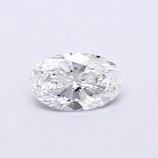 0.26ct Oval Lab Grown Diamond (Colour D, Clarity VVS2, IGI Certified)